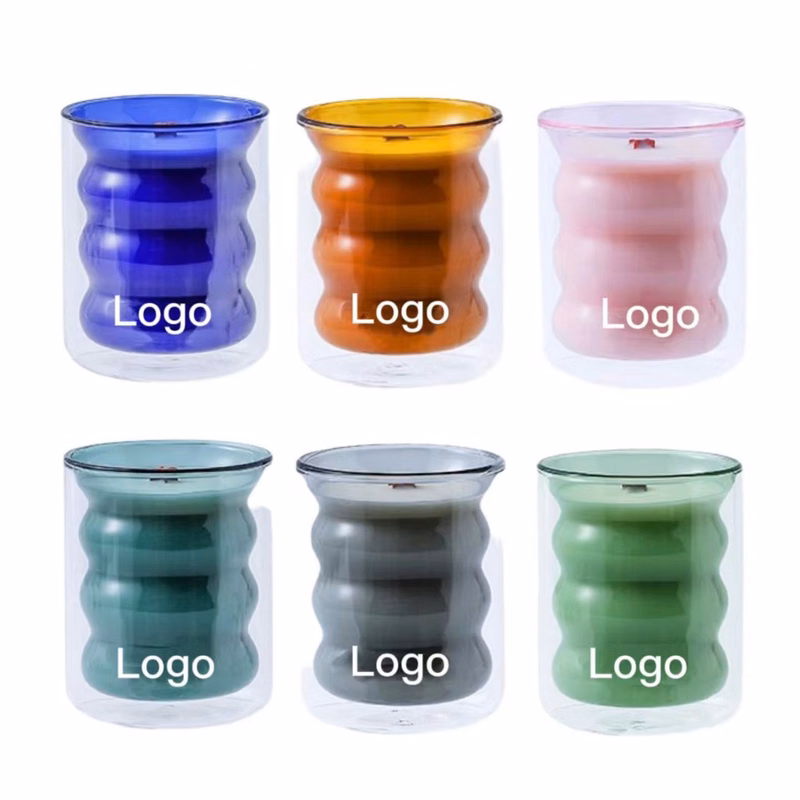Transparent Container Soybean Wax Candle