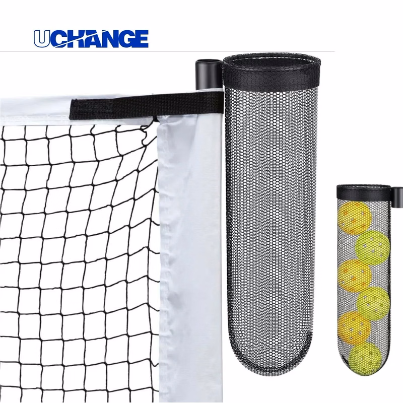 Mesh Ball Pouch For Pickleball Nets With Strap