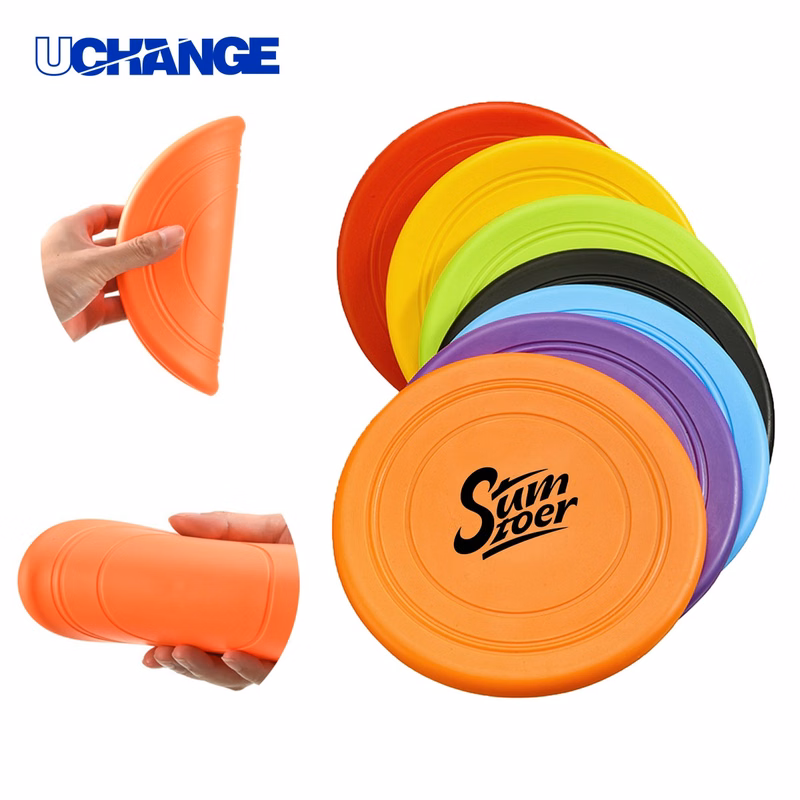 TPR Dog Flying Disc for Outdoor Fetch Games