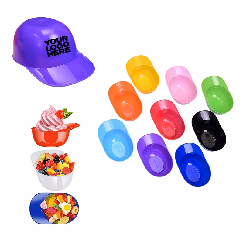 MOQ 10pcs 8OZ Mini Helmet Ice Cream Bowl