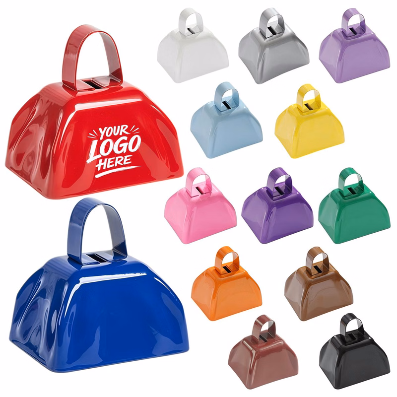 MOQ 20 PCS 3 Inch Iron Rally Cowbell