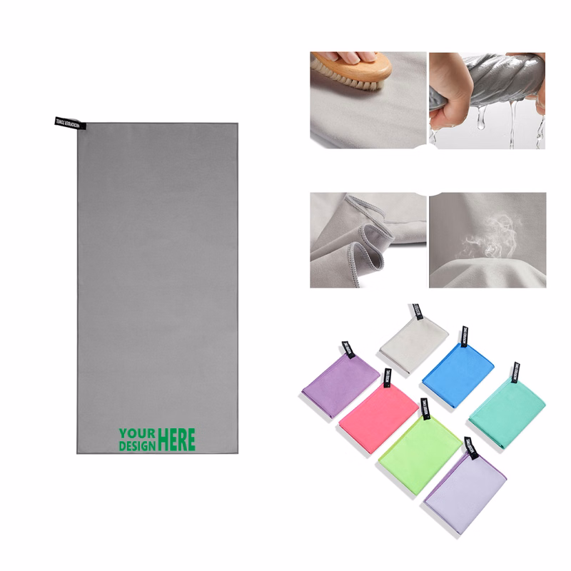 Portable microfiber yoga fitness swimming quick-drying towel