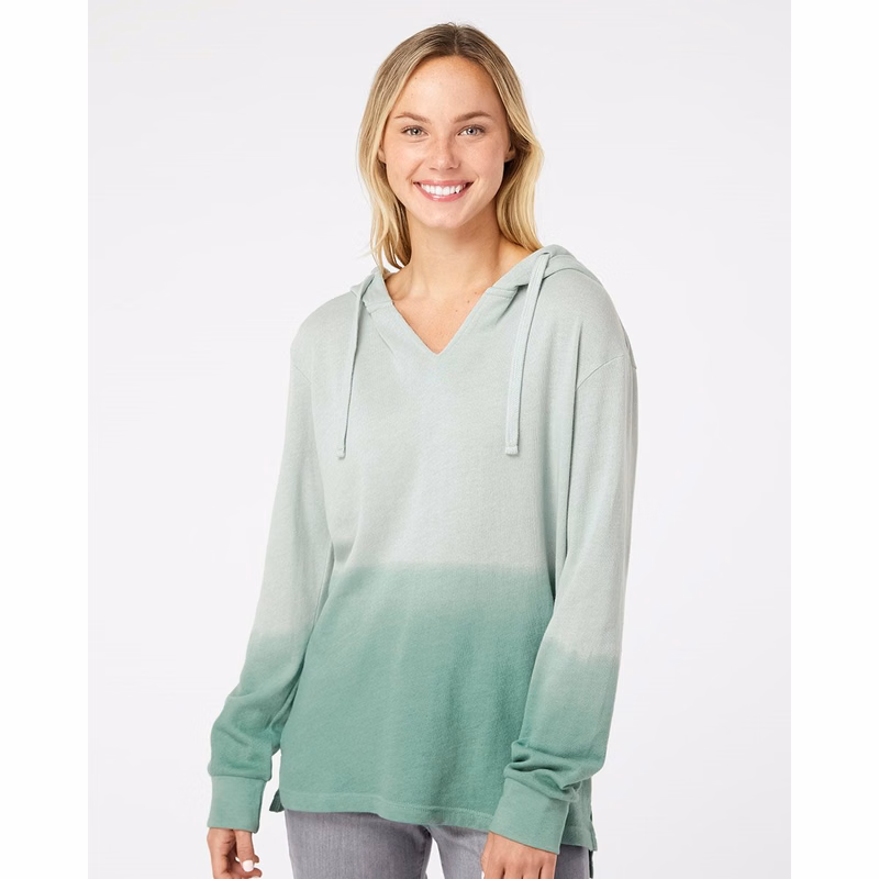Women's French Terry Ombré Hooded Sweatshirt - W20185