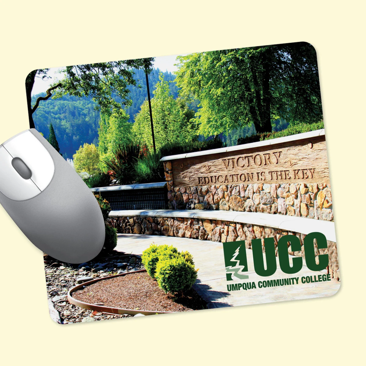 Peel&Place 7"x8"x.015" Ultra Thin, Hard Surface Mouse Pad 1