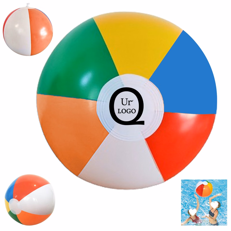 11.8 Inch Inflatable Rainbow Beach Ball