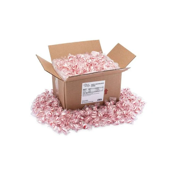 Office Snax Candies - Soft Peppermint Puffs 5 lb. Box 1
