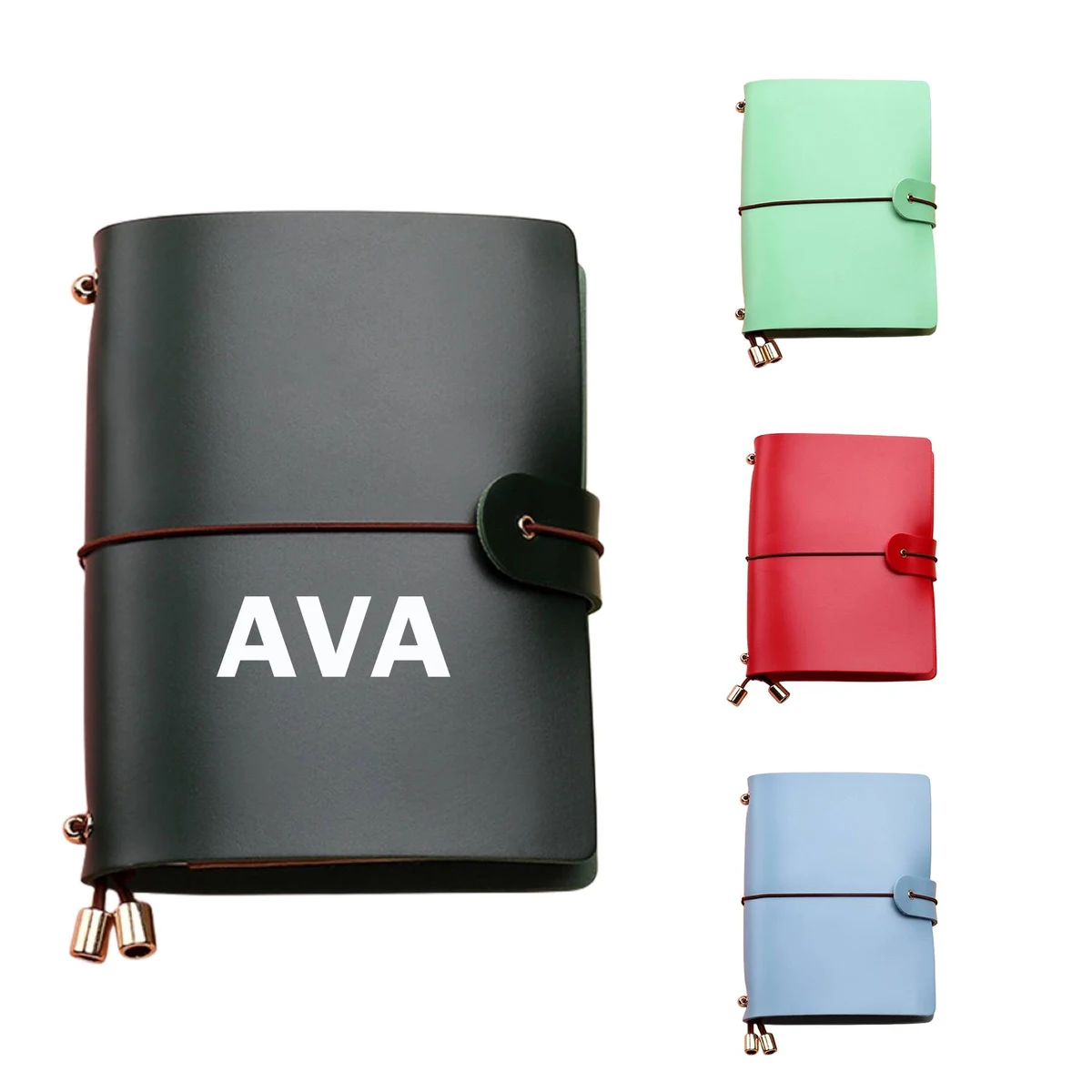 PU Leather Strap Notebook 1