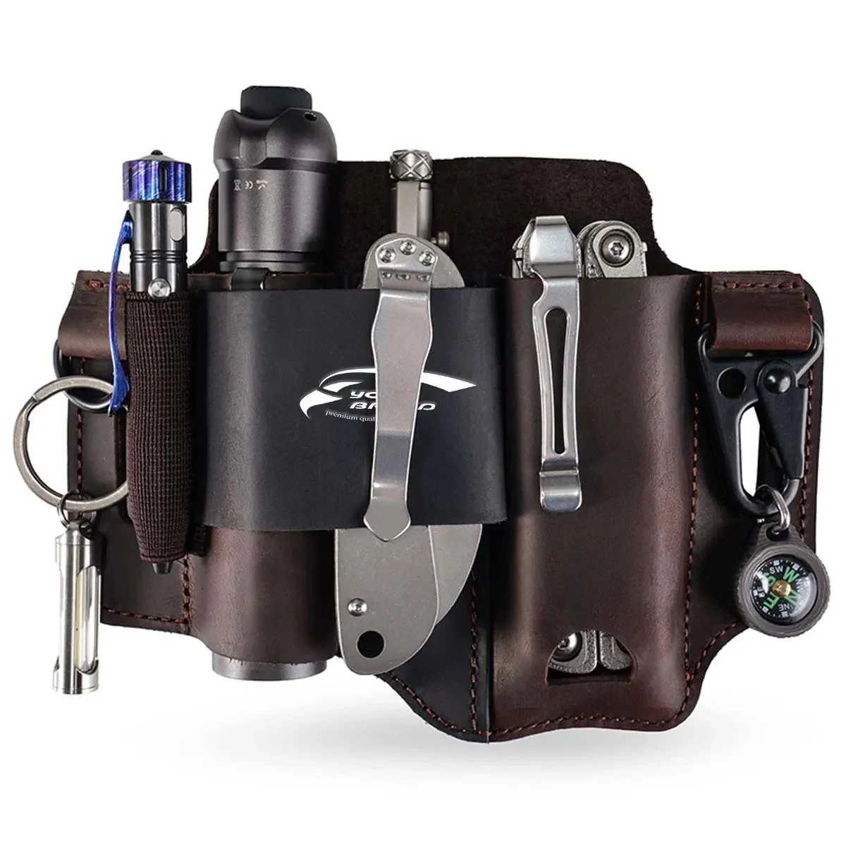Multitool Leather Sheath for Tool Belt 1