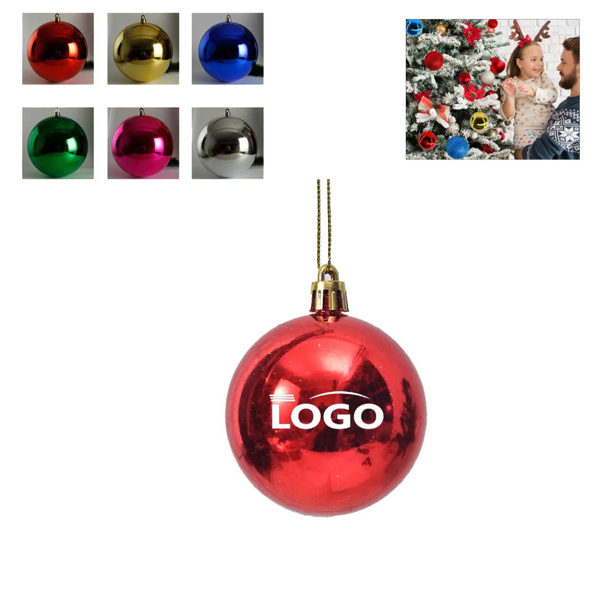 Christmas Tree Decoration Ball 1