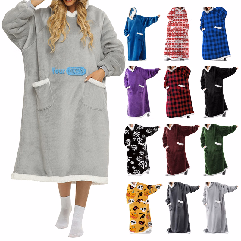 Flannel Winter Lazy Blanket