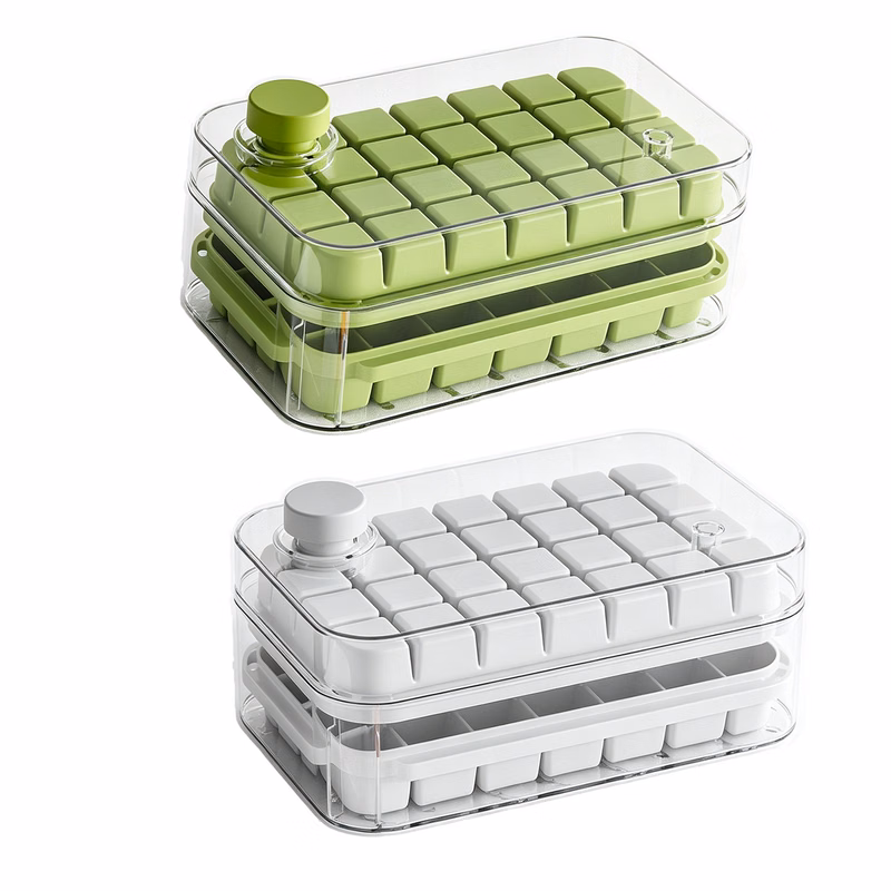 Kitchen PP  Easy-Release Ice Cube Tray