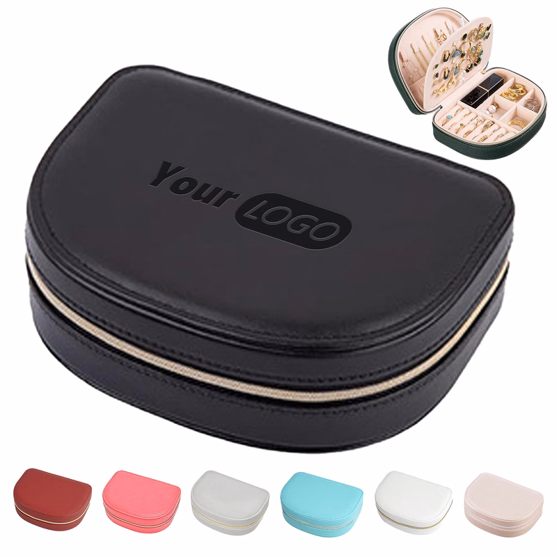 Pu Leather Portable Jewelry Storage Case ?C Protect Your Accessories In Style