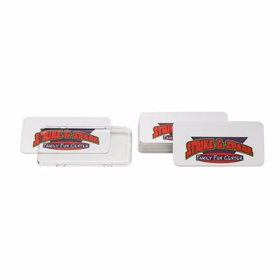Snap-It UV Inkjet Printed Badge (1.5"X3") - No Personalization