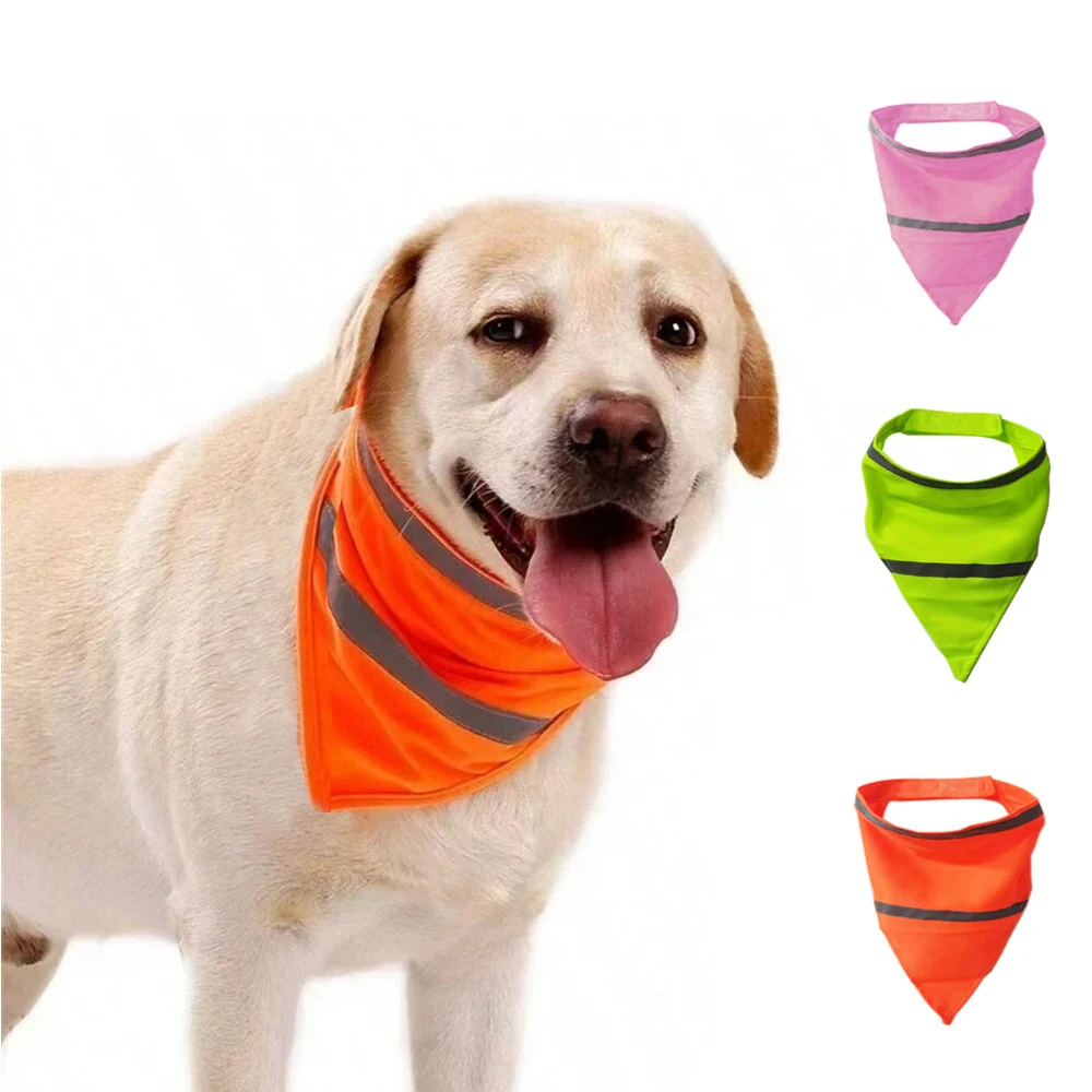 Reflective Collar Bandana For Pets 1