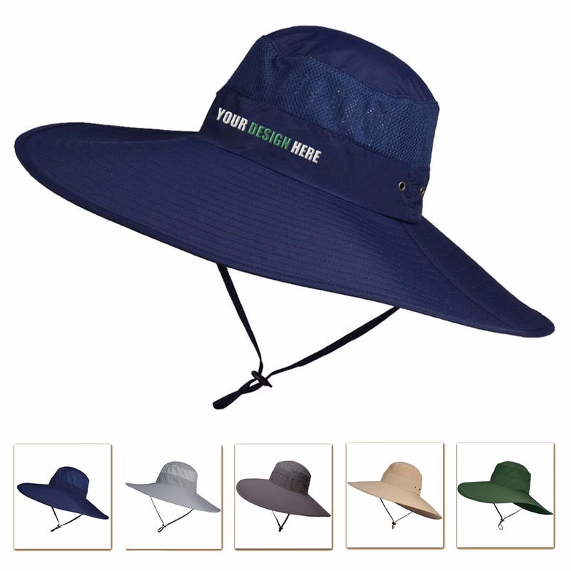 Large Widen Brim Fishing Hat w/ Mesh