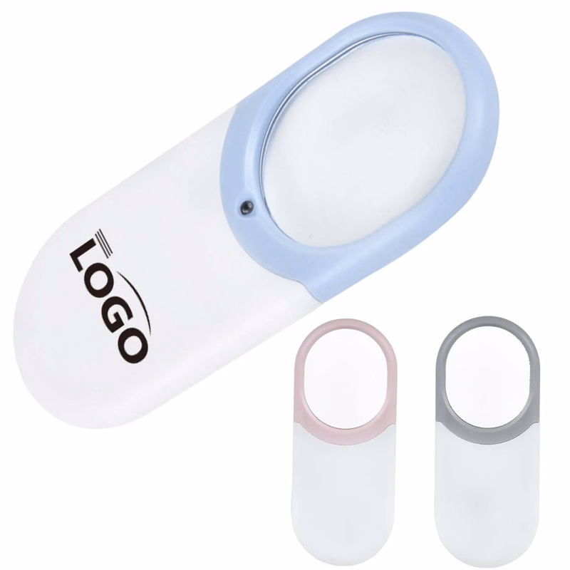 10 X Magnifying Glass With LED Light