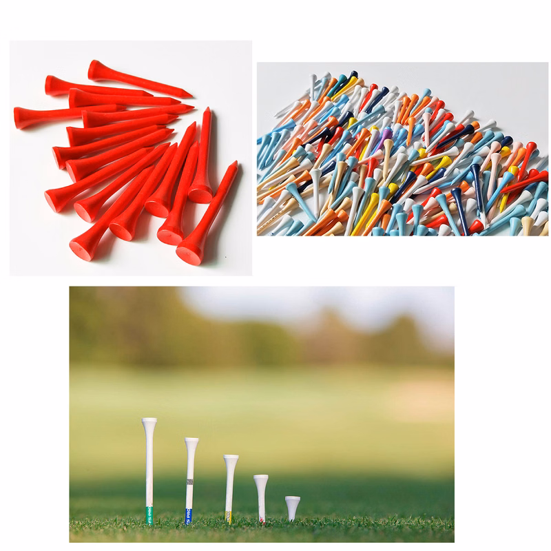 2 1/8" Inch Wood Golf Tees