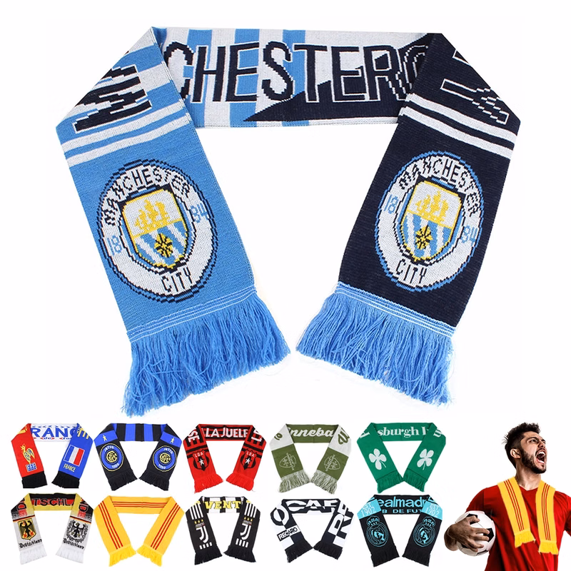 Acrylic Football Scarf