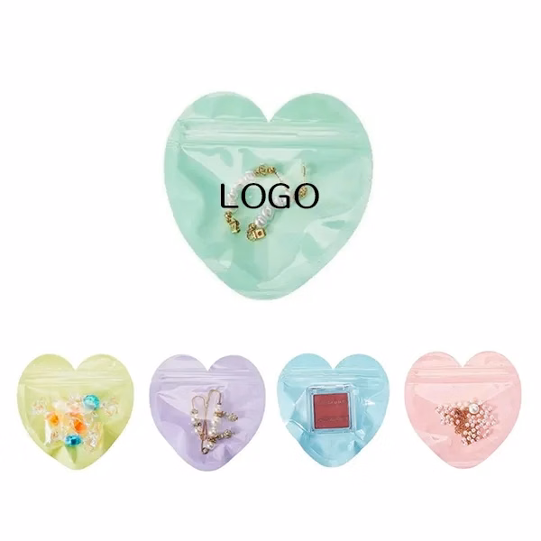 Heart Shaped Jewelry Gift Bags
