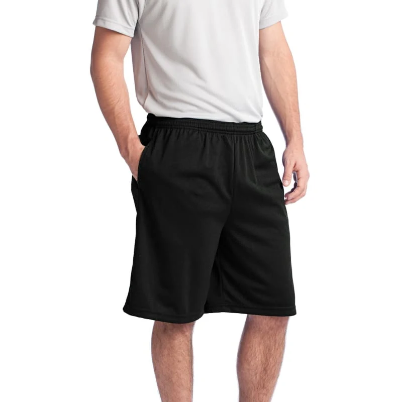 Sport-Tek PosiCharge Tough Mesh Pocket Short. 1