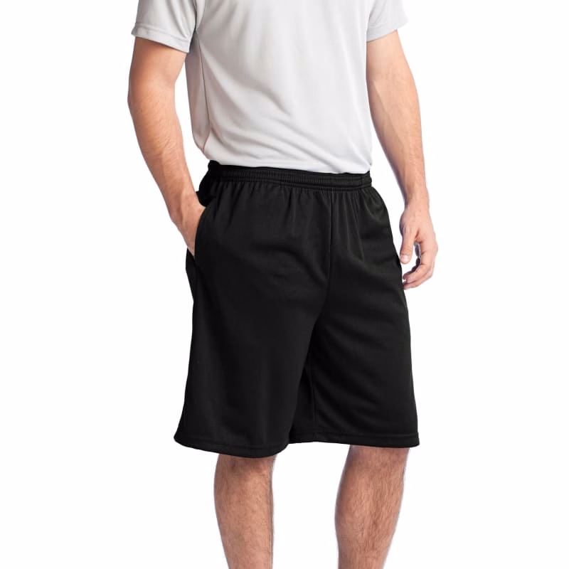 Sport-Tek PosiCharge Tough Mesh Pocket Short.