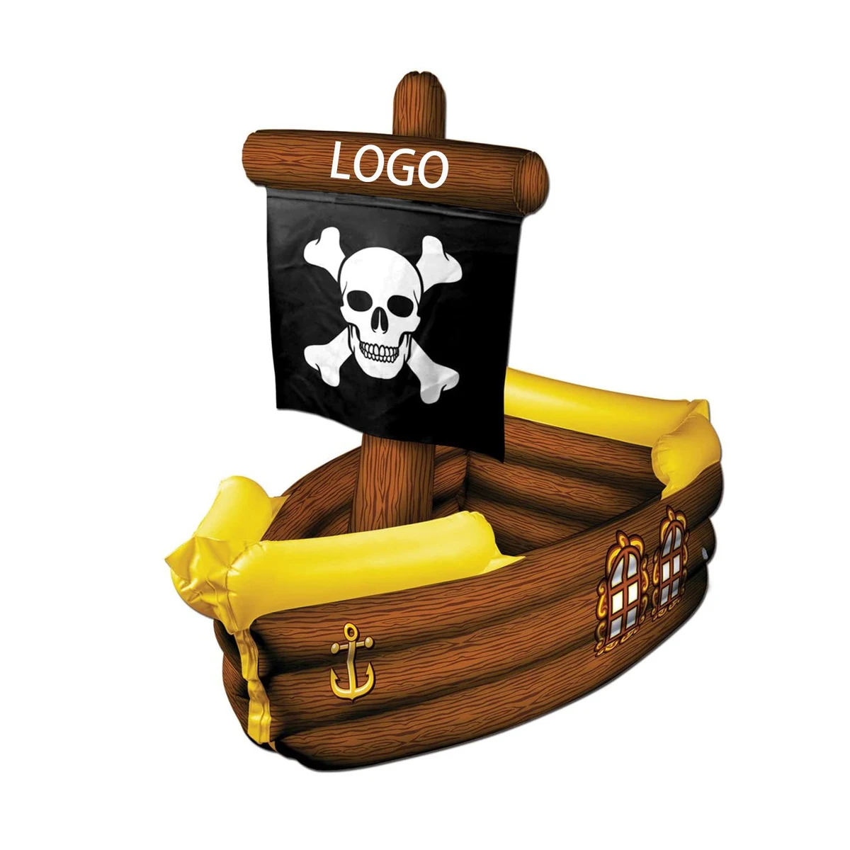 Pirate Ship Inflatable Cooler 1