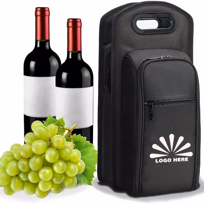 Red Wine Insulation Bag Can Be Customized With Logo