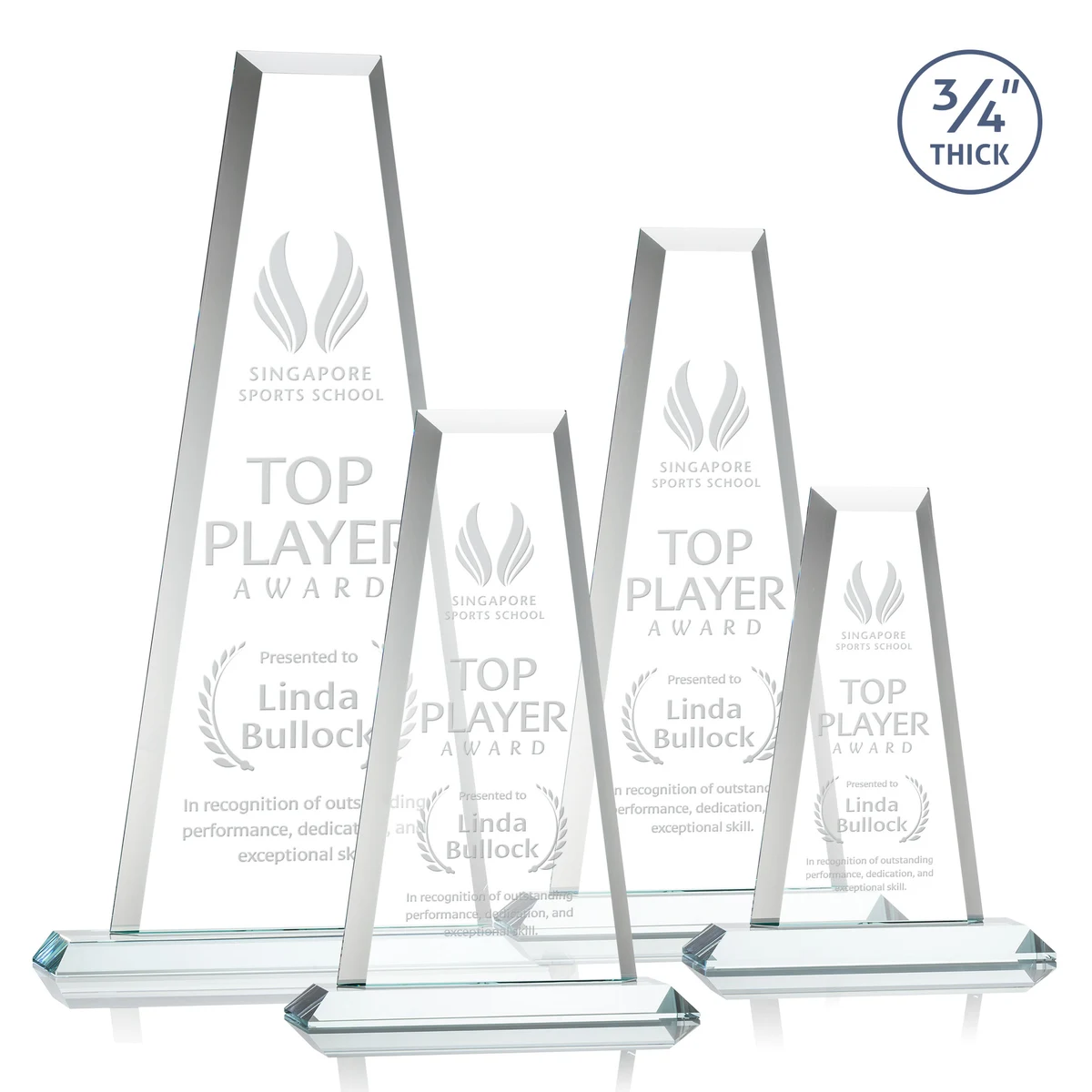 Imperial Tower Award - Clear 1