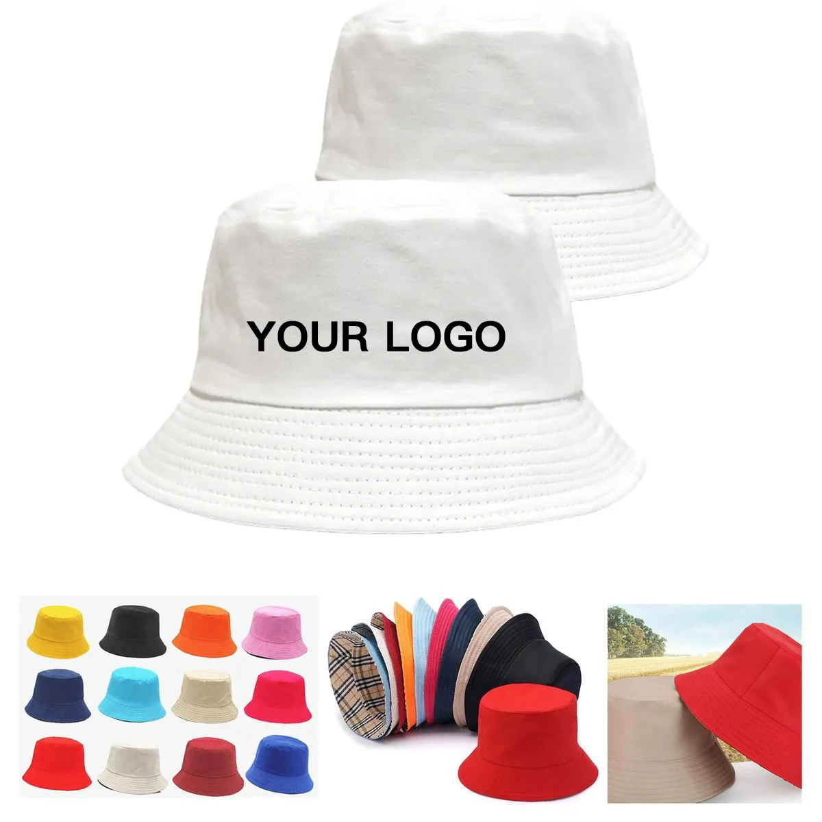 Poly Cotton Bucket Hat for Fishing or Hiking 1