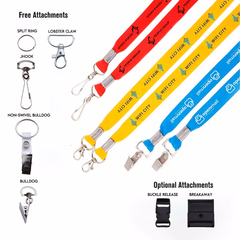 5/8" DOUBLE ENDED LANYARDS