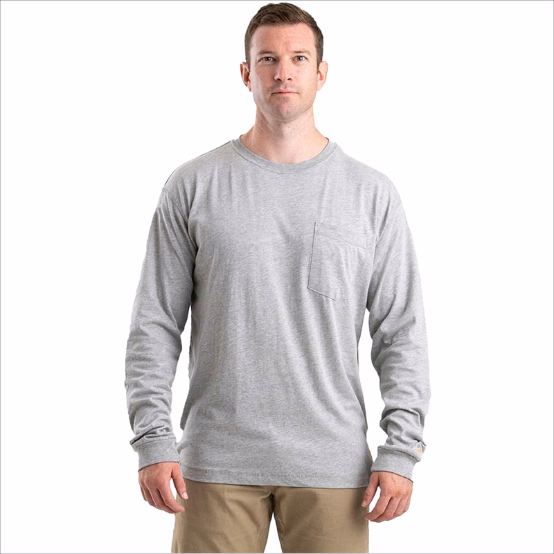 BERNE® Men's Performance Long Sleeve Pocket T-Shirt