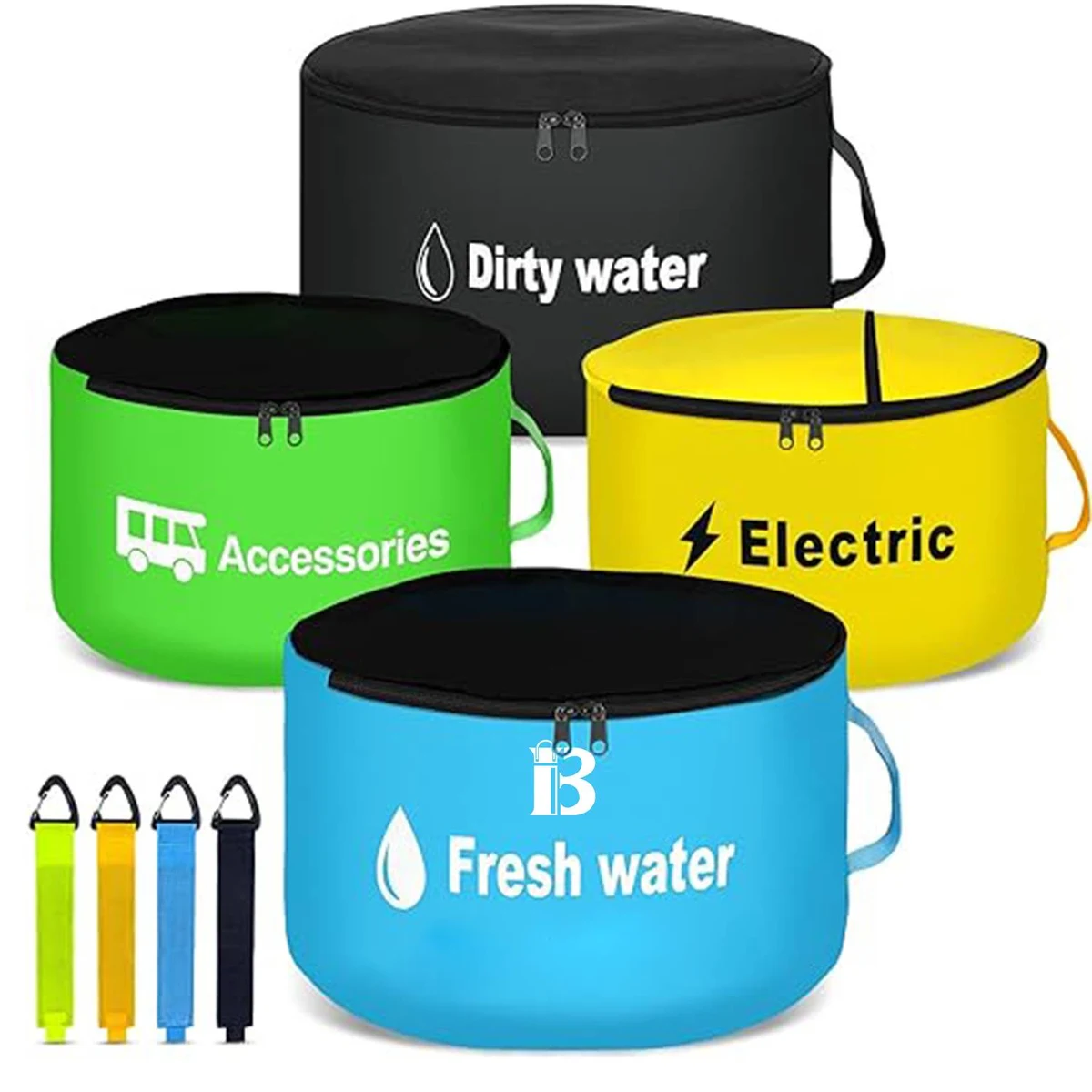 RV Hose And Wire Storage Bag Set 1