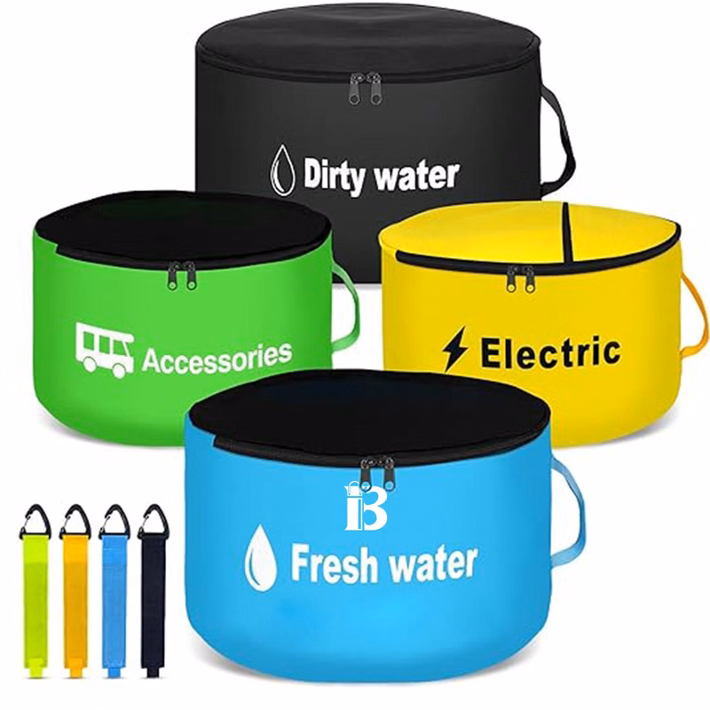 RV Hose And Wire Storage Bag Set