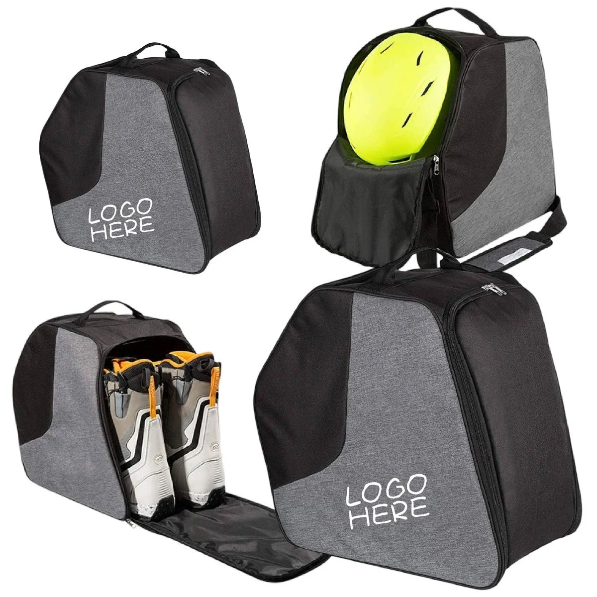 Ski Boot and Ski Board 2-in-1 Travel Bag 1