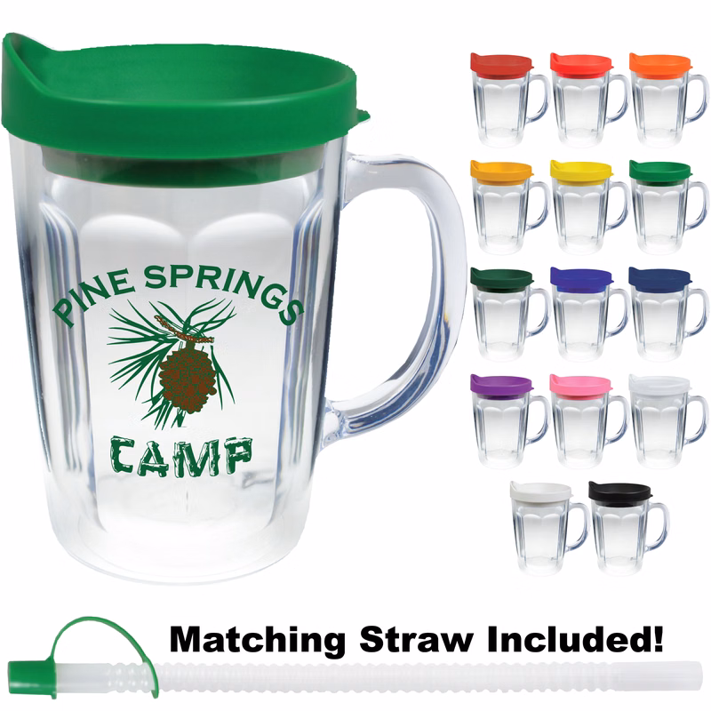 14oz Thermal Dual Walled Travel Mug - Screen Print