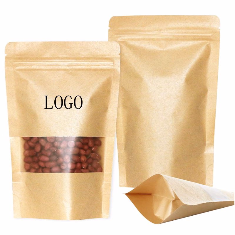 Kraft Stand Up Pouches