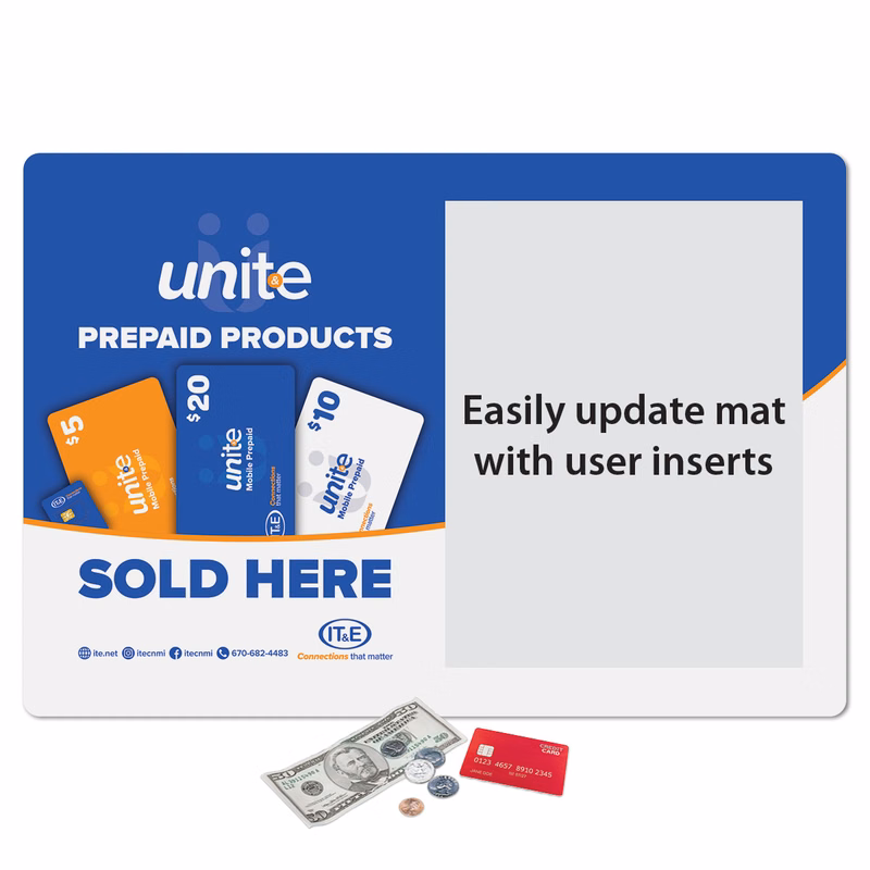 Frame-It Flex Heavy Duty Window Counter Mat-13"x19"x1/8"