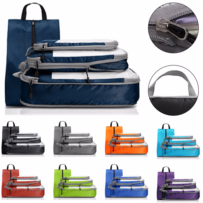 Compression Packing Cubes for Suitcase