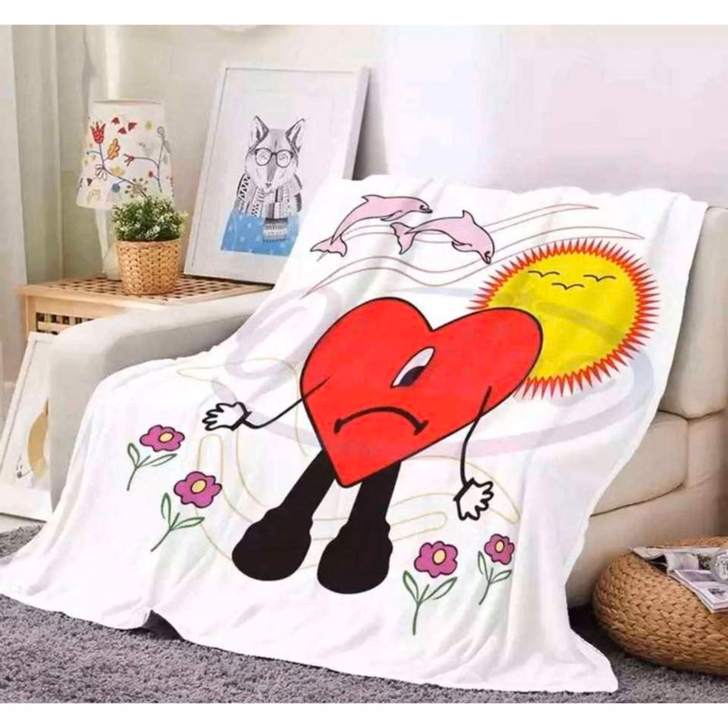 300 GSM Plush Flannel Sublimation Blanket, soft feel 25 x 50