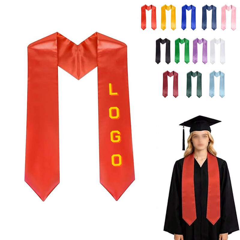 Mall Unisex Adult Plain Graduation Stole