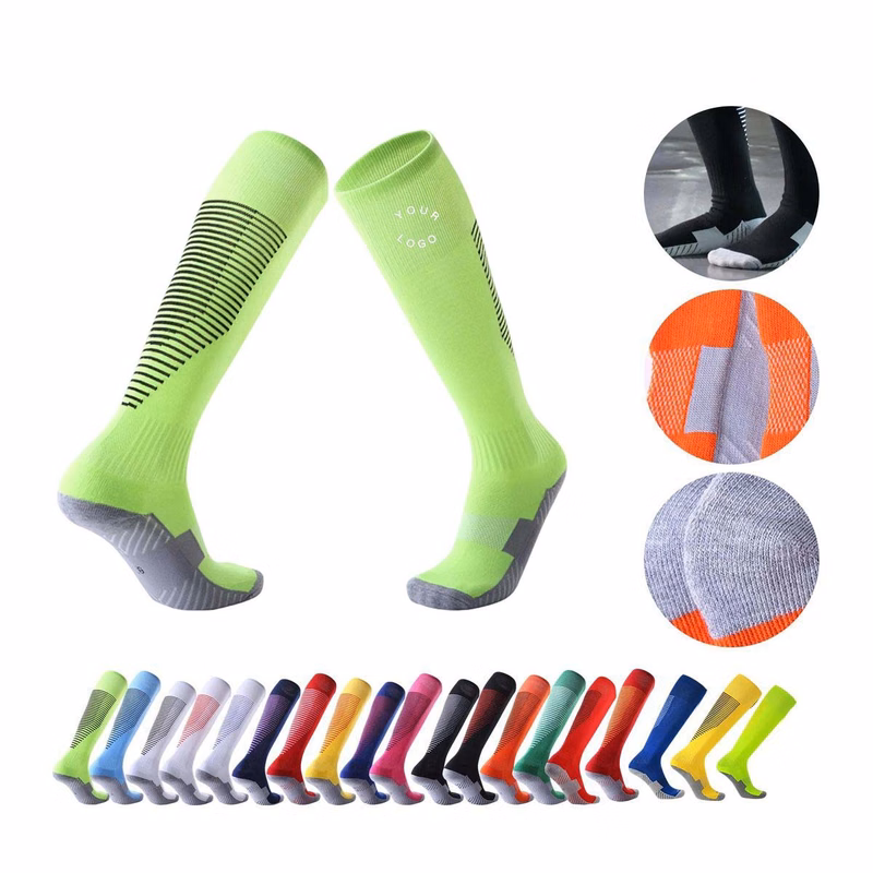 Sports Socks with Elastic Cuff and Heel Fit