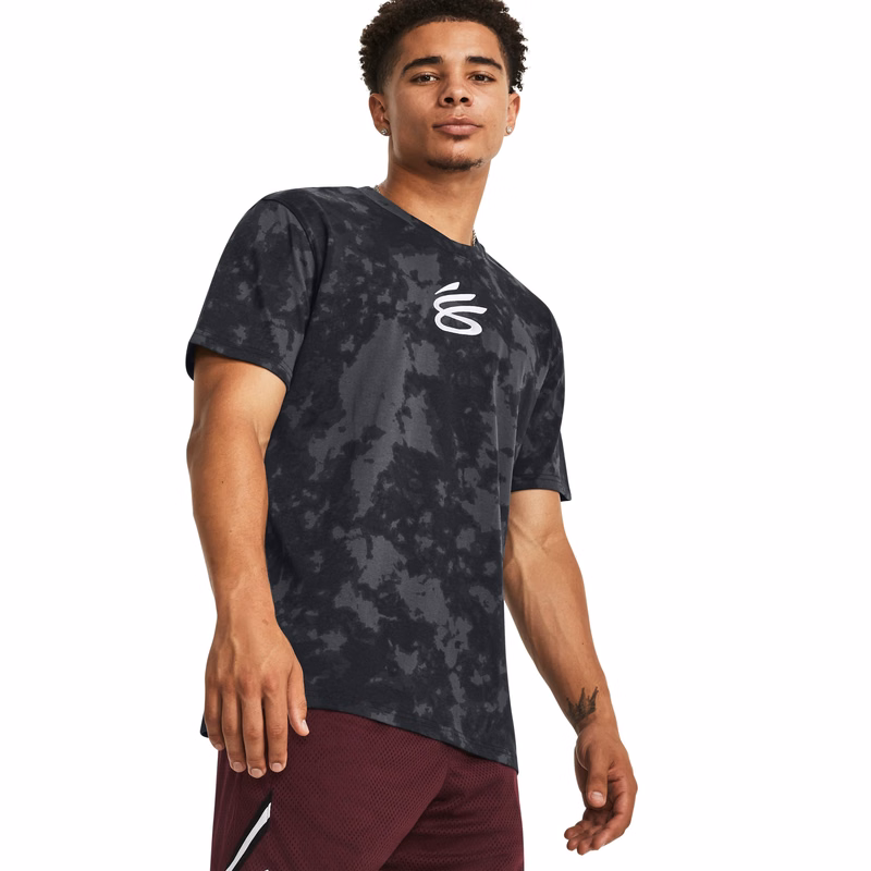Men's Curry Logo Heavyweight Short Sleeve 