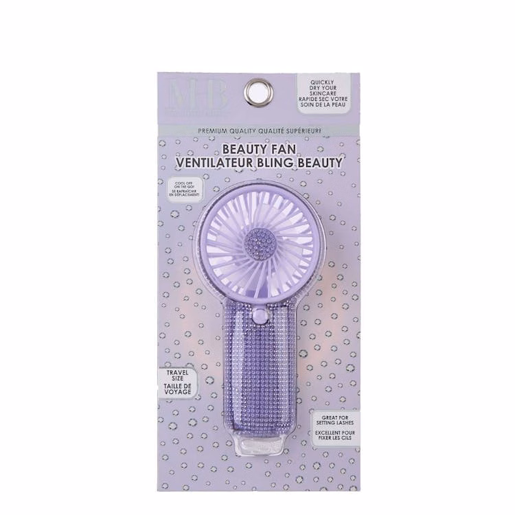 Bling Beauty Fan - Lavender