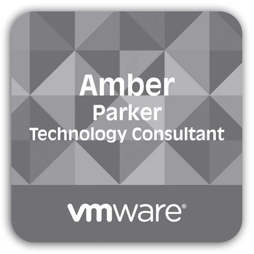 Laminated Personalized Name Badge (2.5x2.5") Square 1