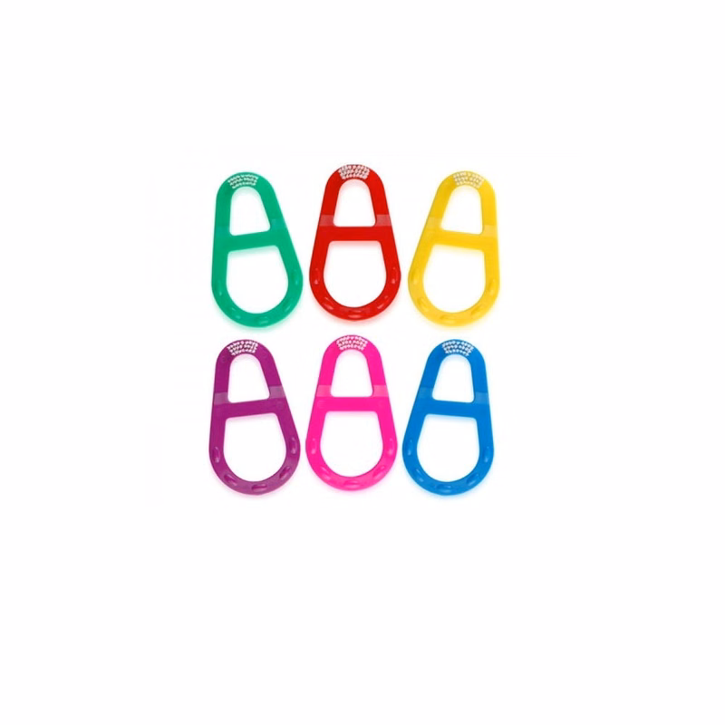 Baby Teething Ring/Toothbrush - Assorted Colors BPA-Free