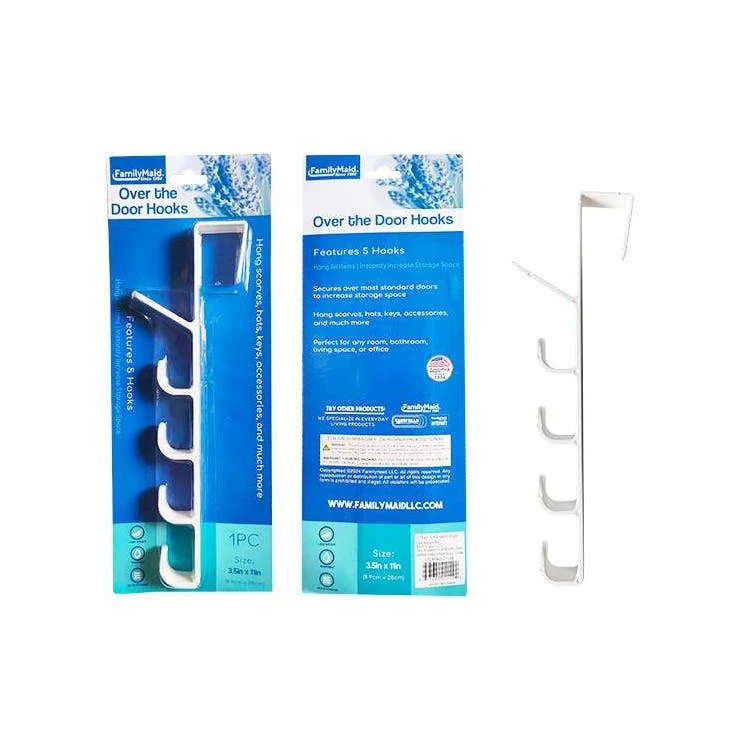 Over the Door Hooks - 5 Hooks 1