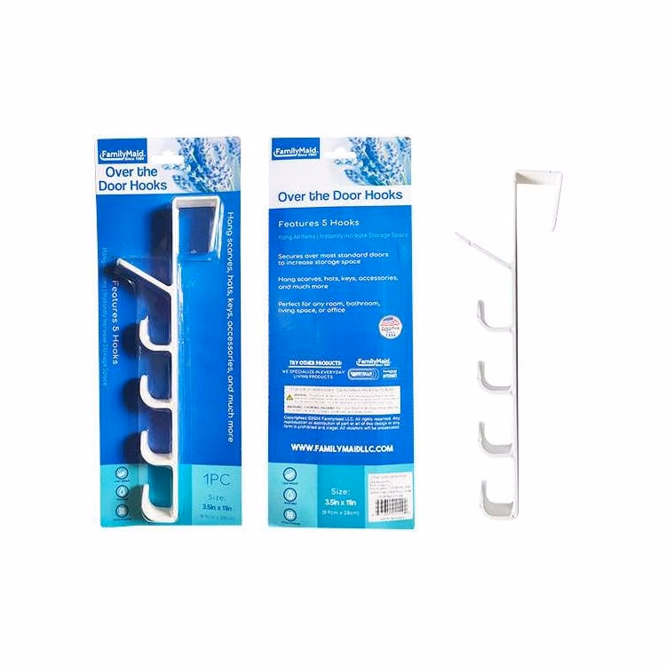 Over the Door Hooks - 5 Hooks