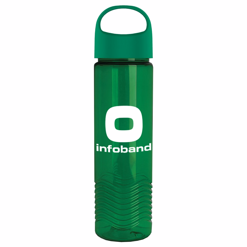 The Wave - 24 oz. Tritan Bottle with Oval crest