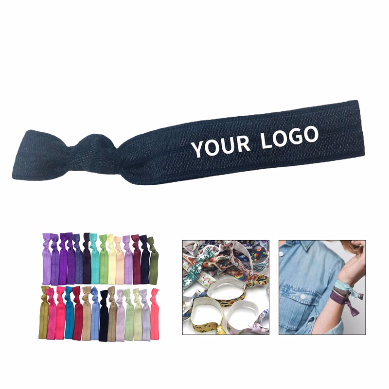 Knotted Hair Tie Elastic Spandex Accessory