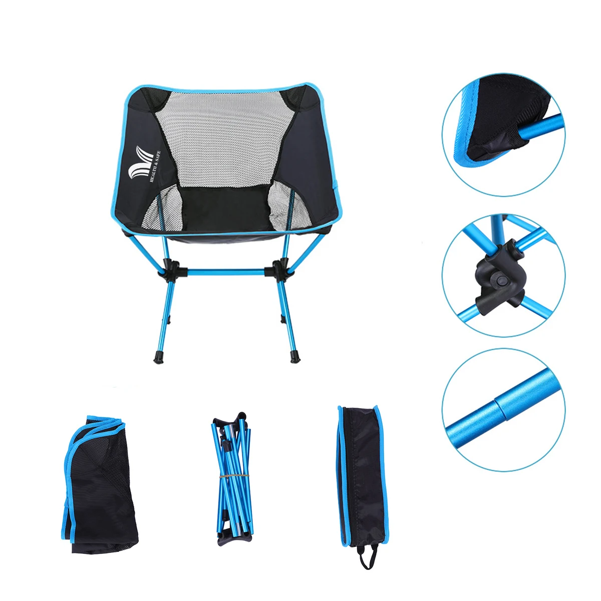Camping Folding Chair Portable Stool Outdoor 1
